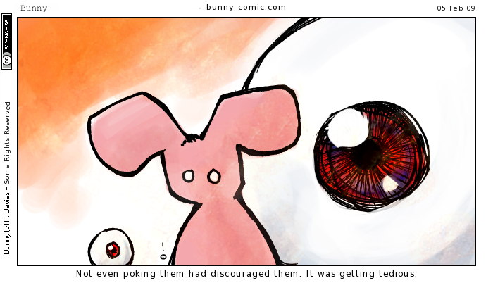 over enthusiastic eyeballs