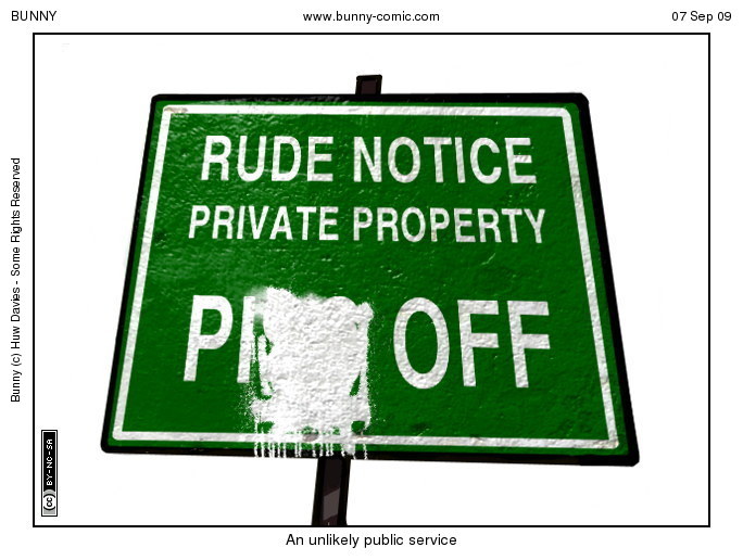 yours, the enraged sign writer