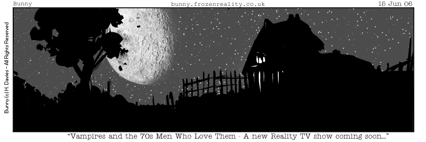one house, two aging vampire hunters and 20,000gbp of special effects