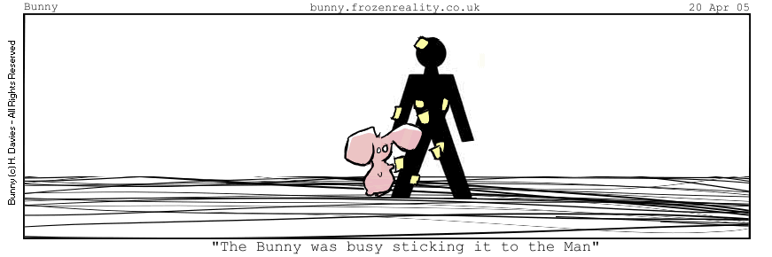 punk rock post-it note