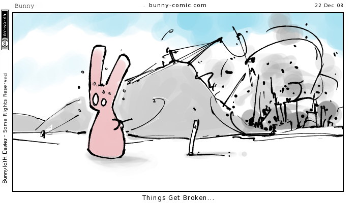 things get damaged